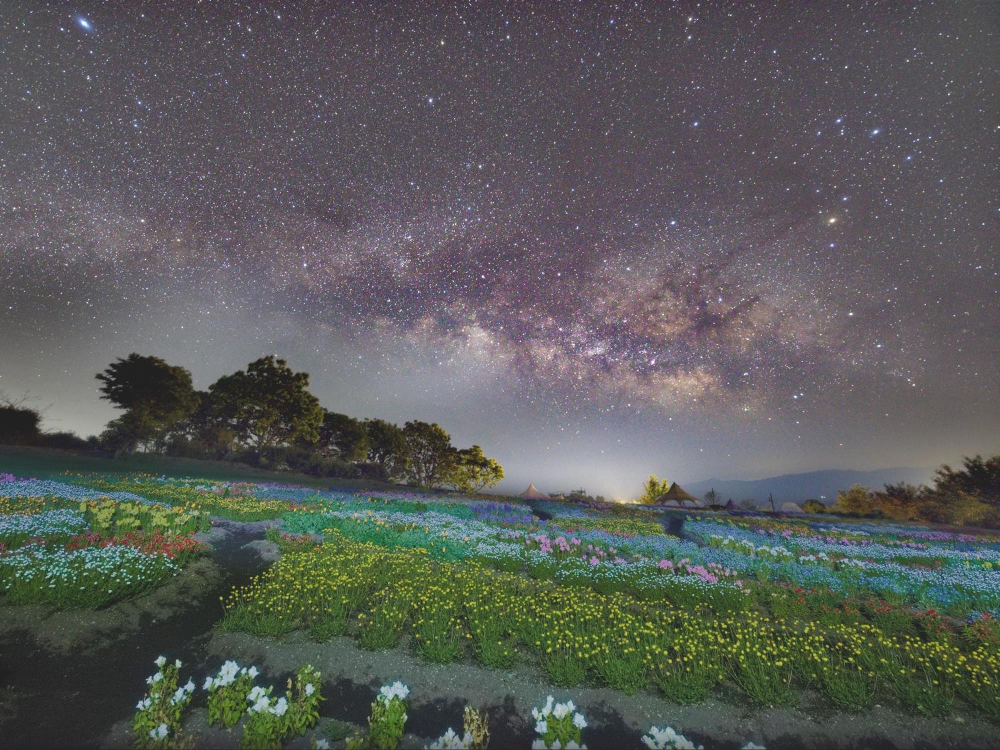 くじゅう花公園　キャンピングリゾート花と星 Kuju Exterior photo