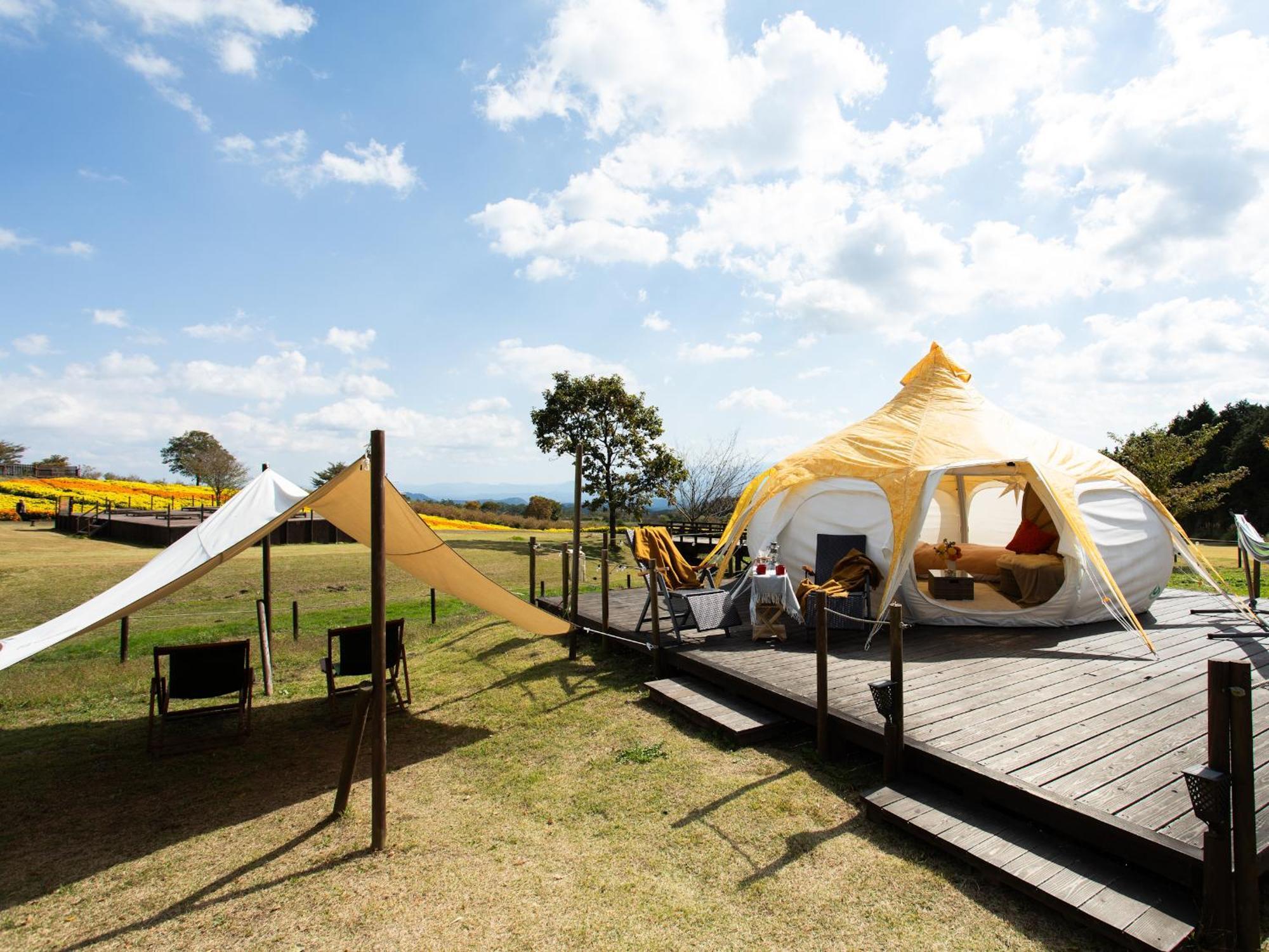 くじゅう花公園　キャンピングリゾート花と星 Kuju Exterior photo