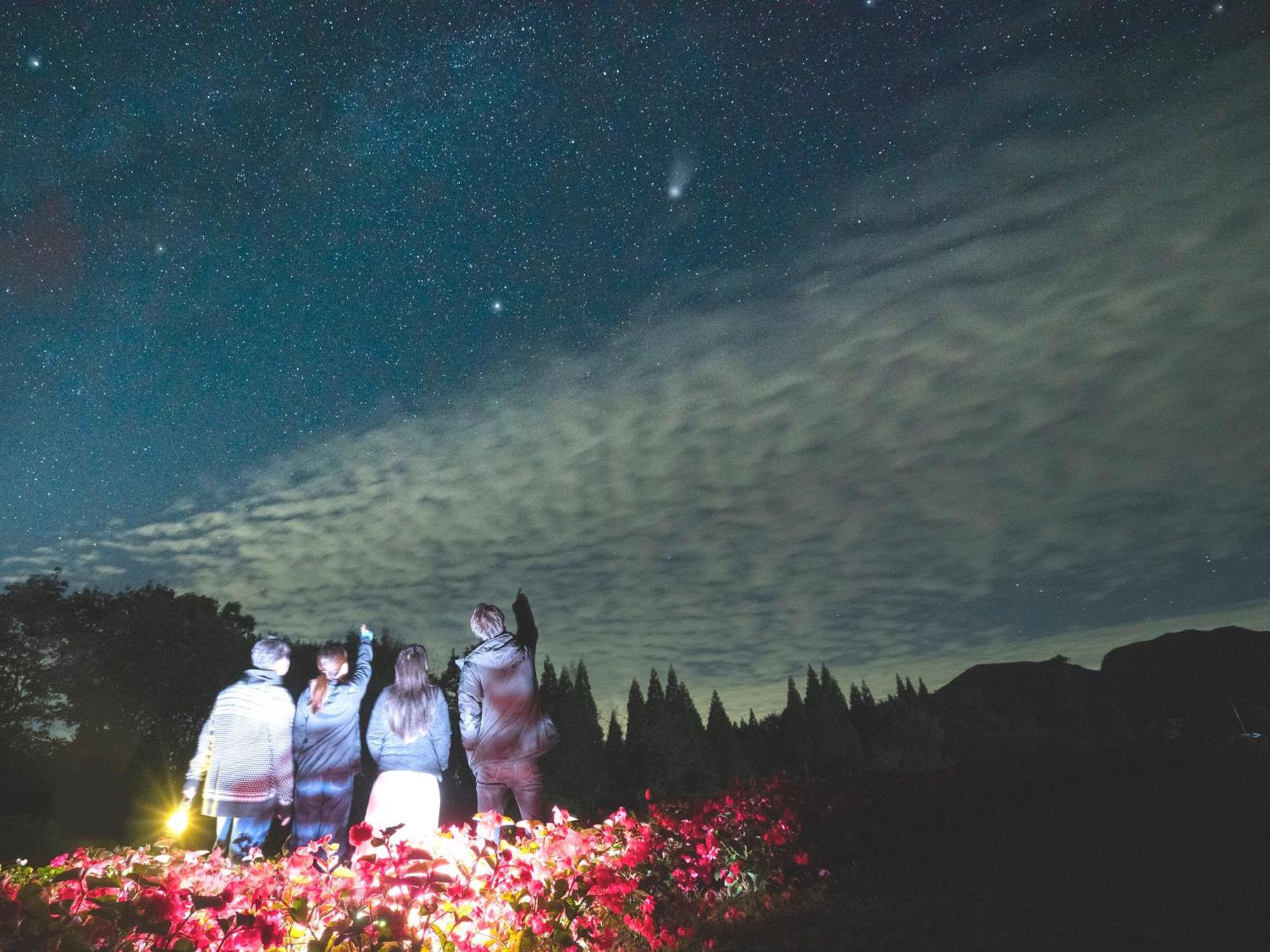 くじゅう花公園　キャンピングリゾート花と星 Kuju Exterior photo